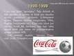 Prezentācija 'Coca cola reklāmas attīstības vēsture', 11.