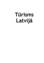 Referāts 'Tūrisms Latvijā', 1.