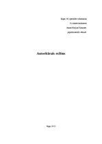 Konspekts 'Autoritārais režīms', 1.