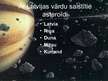 Prezentācija 'Asteroīdi, meteorīti, meteorīdi un meteori', 7.