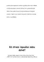 Referāts 'Kas ir stress, un kā tas ietekmē mūsu veselību', 5.