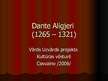 Prezentācija 'Dante Aligjeri ', 1.