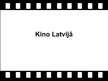 Prezentācija 'Kino Latvijā (1962-1989)', 1.