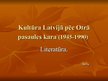 Prezentācija 'Kultūra Latvijā pēc Otrā pasaules kara (1945.-1990.)', 1.