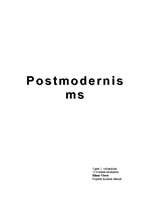 Eseja 'Postmodernisms', 1.