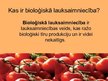 Prezentācija 'Bioloģiskā lauksaimniecība un tās perspektīvas Latvijā', 2.