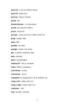 Konspekts 'The Vocabulary of the English Slang', 8.
