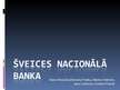 Prezentācija 'Šveices Nacionālā banka', 1.lpp.