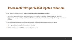 Prezentācija 'NASA izpētes roboti', 24.