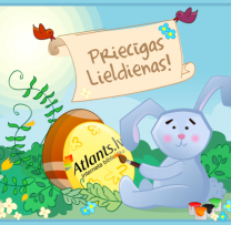 Priecīgas Lieldienas!