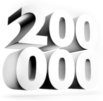 Atlants.lv pievienots 200’000.darbs!