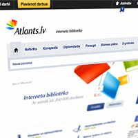 Atlants.lv jaunā izskatā un kvalitātē
