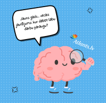 Ievieto darbu atlants.lv un dod iespēju citiem mācīties pārliecinošāk!