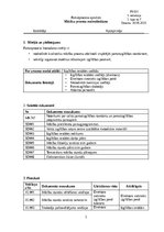 Paraugs 'Pamatprocesa apraksts - Mācību procesa nodrošināšana', 1.