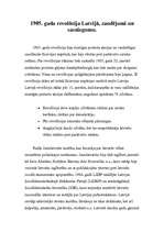 Eseja '1905.gada revolūcijas zaudējumi un sasniegumi Latvijā', 1.