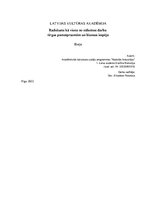 Eseja 'Radošums kā viena no nākotnes darba tirgus pamatprasmēm un biznesa iespēja', 1.