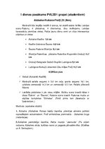 Paraugs 'Vienas dienas maršruts', 1.