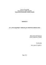 Eseja 'AS "Talsu tipogrāfija" attieksme pret sabiedrisko attiecību darbu', 1.