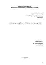 Prakses atskaite 'Atskaite par pedagoģisko un psiholoģisko novērojumu praksi', 1.