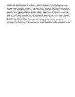 Eseja 'A critical analysis of the play, "Ernest"', 2.