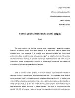 Eseja 'Gotfrīda Leibnica monādes kā Visuma spoguļi', 1.