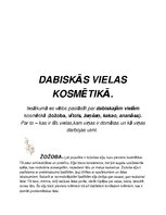 Konspekts 'Dabiskās un ķīmiskās vielas kosmētikā', 2.