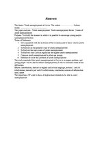 Referāts 'Jauniešu bezdarbs Latvijā', 3.