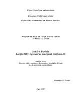 Konspekts 'Latvijas MVU ieguvumi un zaudējumi, iestājoties ES', 1.