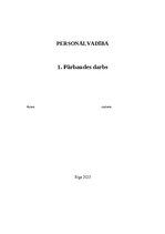 Paraugs 'Personālvadība', 1.