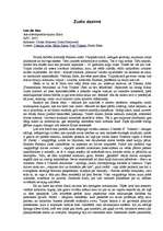 Eseja 'Recenzija par filmu "Zudis dzelmē"', 1.