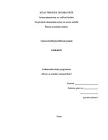 Prakses atskaite 'Muitas kontroles punkts', 1.