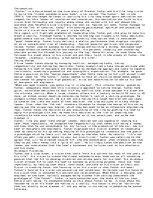 Eseja 'The Tucker Dream', 1.