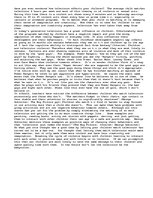 Eseja 'Television and its Affects on Children', 1.