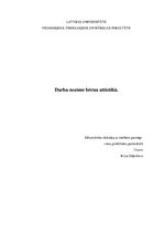 Referāts 'Darba nozīme bērna attīstībā', 1.