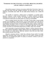 Eseja 'Renesanses laikmeta mākslinieku un domātāju attieksmes pret antīkās kultūras man', 1.