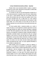 Eseja 'Latvijas būtiskākā ekonomiskā problēma - migrācija', 1.