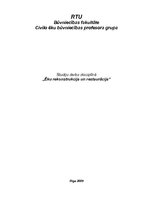 Referāts 'Ēku rekonstrukcija un restaurācija', 1.
