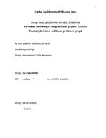 Referāts 'Viesnīcas "Kolonna Hotel Kuldīga" darbinieku motivācijas paaugstināšanas projekt', 2.