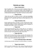 Konspekts 'Taiga', 1.