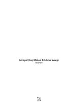 Referāts 'Latvijas Etnogrāfiskais brīvdabas muzejs', 1.