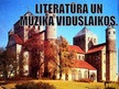 Prezentācija 'Literatūra un mūzika viduslaikos', 1.