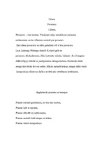 Konspekts 'Integrēts mācību saturs vienai nedēļai. Pavasaris', 2.