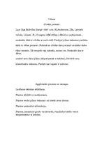 Konspekts 'Integrēts mācību saturs vienai nedēļai. Pavasaris', 3.