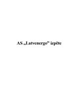 Referāts 'A/s "Latvenergo" izpēte', 1.
