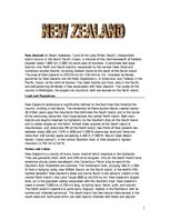 Referāts 'New Zealand', 1.