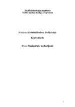 Konspekts 'Noziedzīgie nodarījumi', 1.