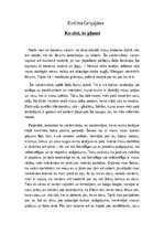 Eseja 'Ko sēsi, to pļausi', 1.