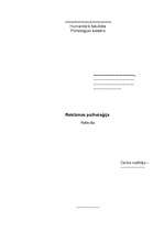 Referāts 'Reklāmas psiholoģija', 1.