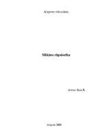 Konspekts 'Silikātu rūpniecība', 1.