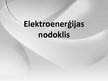 Prezentācija 'Elektroenerģijas nodoklis', 1.